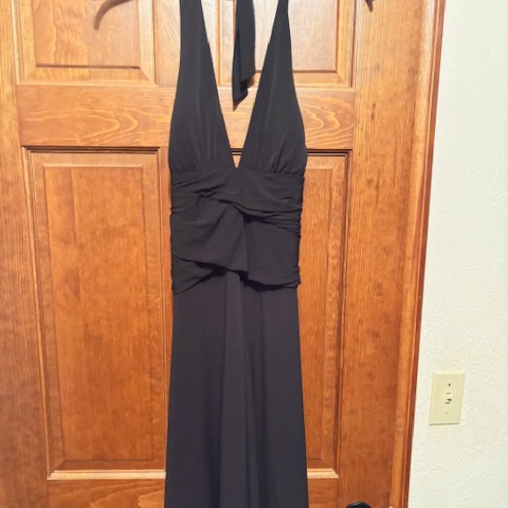 White House Black Market Halter Dress size 6